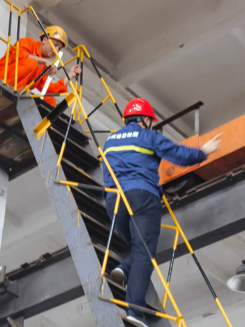 瀘州市特檢所對(duì)弘旭公司“特種設(shè)備專家巡診問題”整改復(fù)核(圖2) 瀘州市特檢所對(duì)弘旭公司“特種設(shè)備專家巡診問題”整改復(fù)核(圖2)