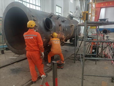 弘旭公司順利完成吸收塔分離器制造任務(wù)(圖1) 弘旭公司順利完成吸收塔分離器制造任務(wù)(圖1)