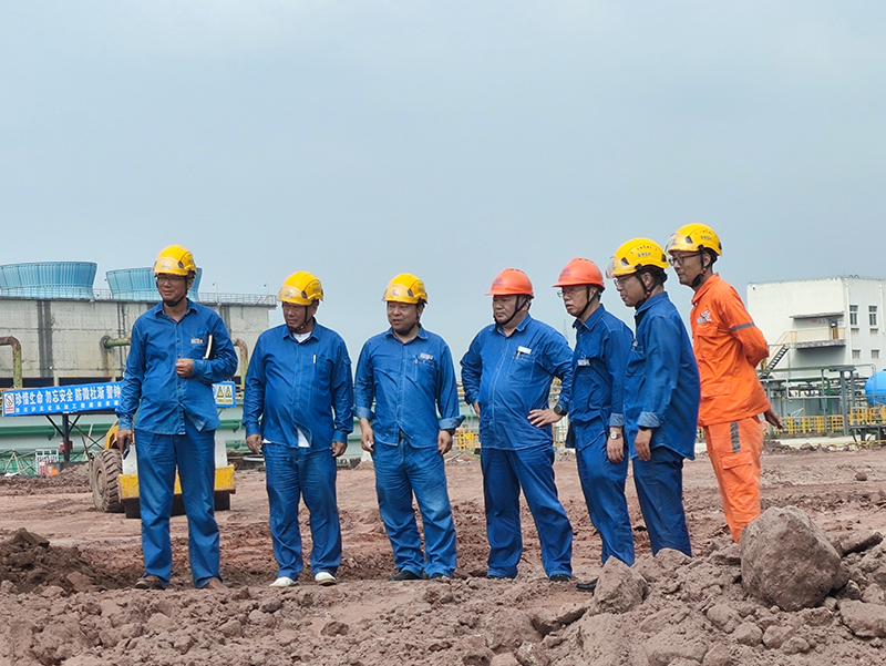 箱涵基坑全線貫通！傅利才、陳懋金蒞臨現(xiàn)場指導(dǎo)(圖1)