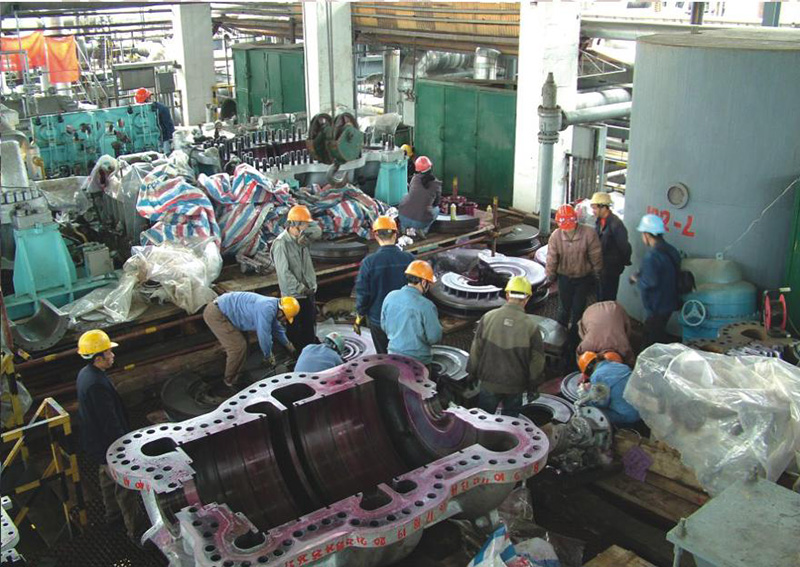 大型壓縮機(jī)組檢修(圖3) 大型壓縮機(jī)組檢修(圖3)