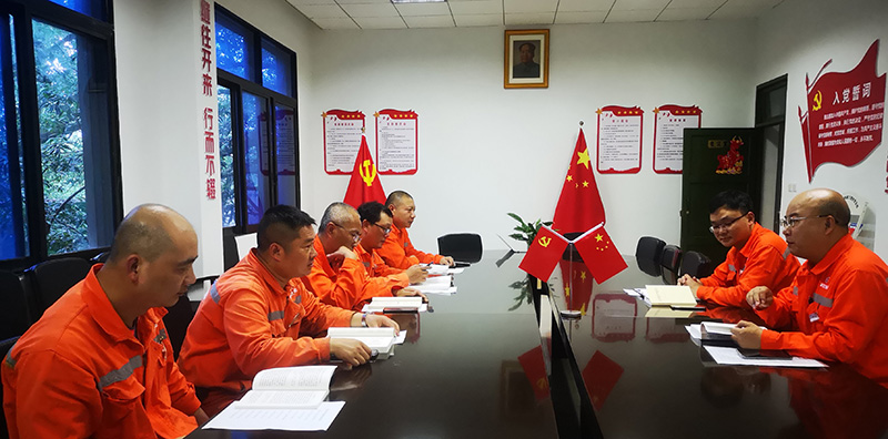 弘旭電儀防腐處積極開展黨史學(xué)習(xí)教育(圖1) 弘旭電儀防腐處積極開展黨史學(xué)習(xí)教育(圖1)