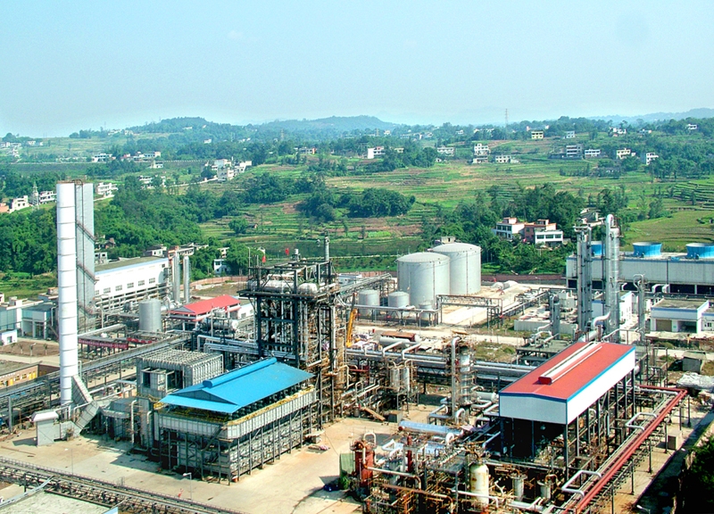 瀘天化40萬噸／年甲醇、10萬噸／年二甲醚建設(shè)工程(圖1)