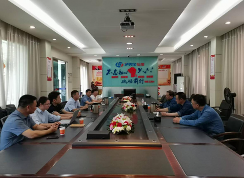 弘旭公司與達(dá)州玖源新材料公司進(jìn)行市場(chǎng)拓展交流