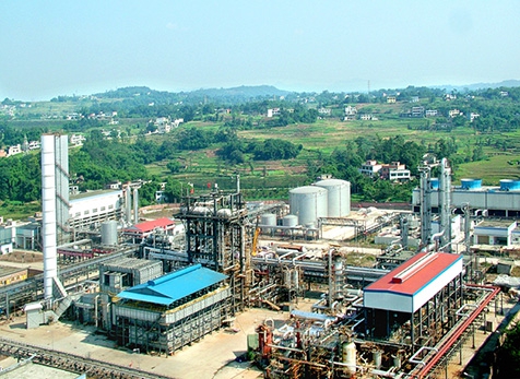 瀘天化40萬噸／年甲醇、10萬噸／年二甲醚建設工程