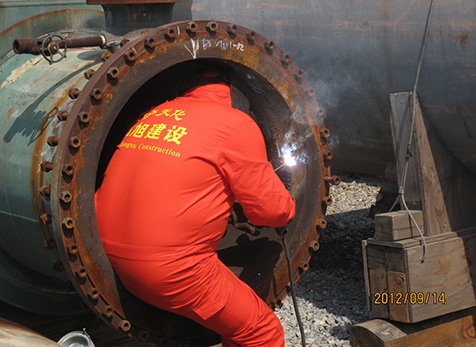 精心補焊設(shè)備缺陷